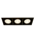 Cardan Triple AR111 Negro