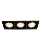 Cardan Triple AR111 Negro