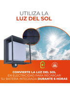 Aplique Solar 3W Cálido Ofelia