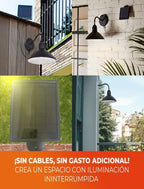 Aplique Campana Solar 1.5W Sonkra