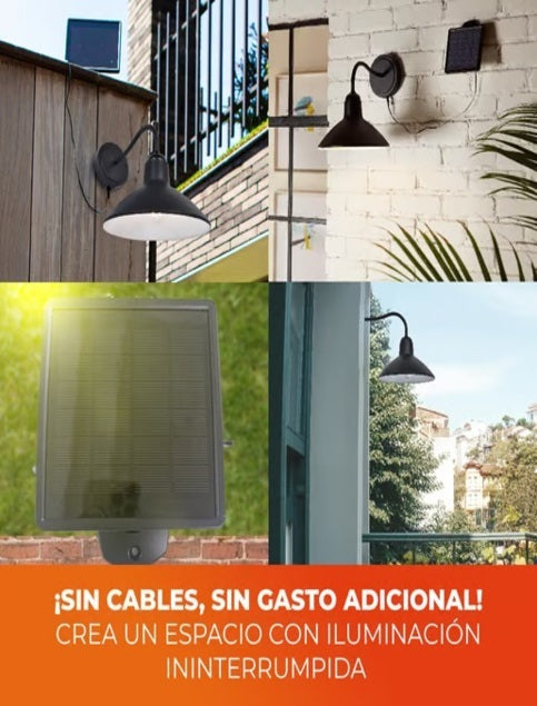 Aplique Campana Solar 1.5W Sonkra