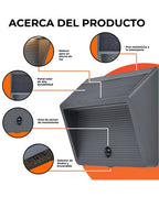 Aplique Solar 11.5W Subra
