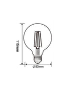 Bombillo G80 4.5 Dimerizable