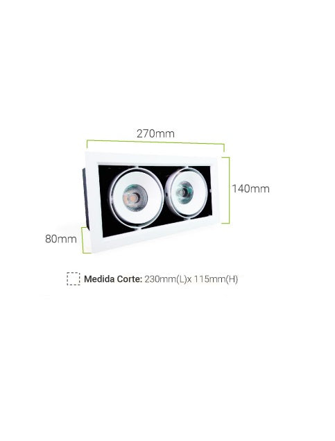 Cardan COB 24W