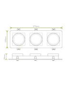 Cardan Triple GU10