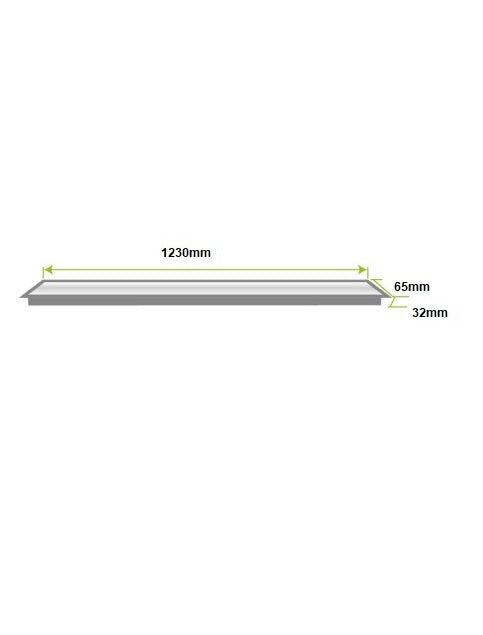 Lineal Incrustar 30W CCT