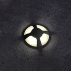 Bala De Piso 3w Haz De Luz 4 Lados