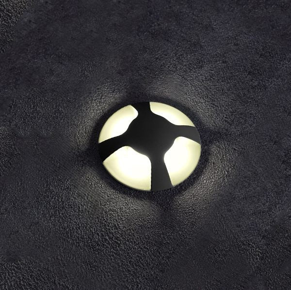 Bala De Piso 3w Haz De Luz 4 Lados