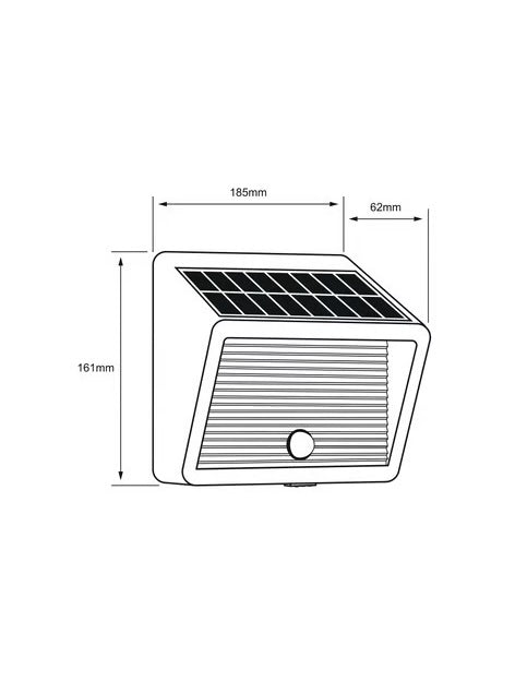 Aplique Solar 11.5W Subra