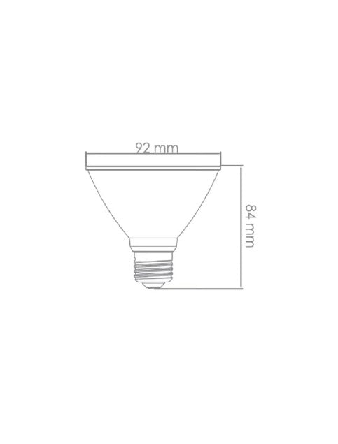 Bombillo PAR30 10W Dimerizable