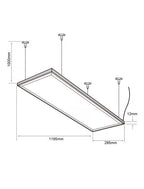 Panel Led 30X120
