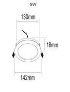 Panel Redondo de Incrustar