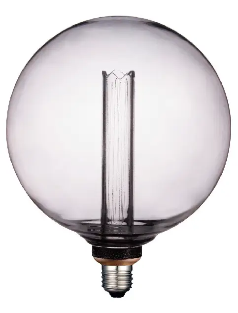 Bombillo globo filamentado LED 3.5W AIN Bombillo globo filamentado LED 3.5W AIN para empotrar a la rosca. Compuesta por un bombillo óptico semi opal, generando mejor reparto de luz en el espacio