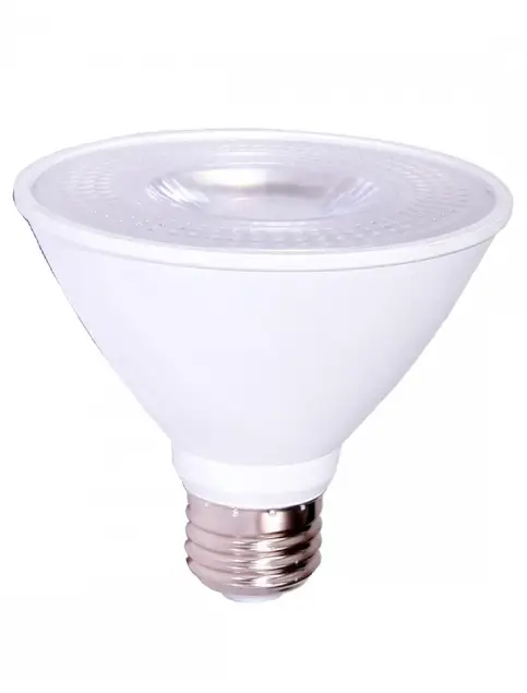 LED PAR30 10W PEGASUS lll LED PAR30 10W PEGASUS lll, para Sobreponer en base E27 al techo o muro. Compuesta por un lente óptico semi opal, el cual genera mejor reparto de luz.