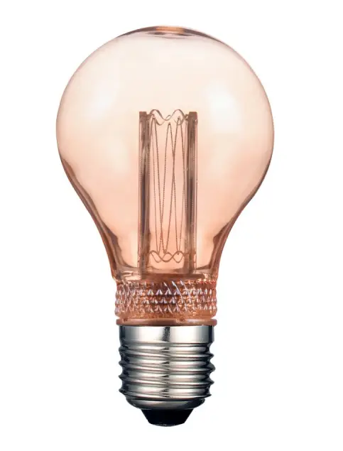 Bombillo FILAMENTADO LED 2.3W ADHAFERA Bombillo FILAMENTADO LED 2.3W ADHAFERA tipo vintage, diseñado con módulo de LED. Para empotrar a la rosca. Compuesta por un lente óptico semi opal, el cual genera mejor reparto de luz.