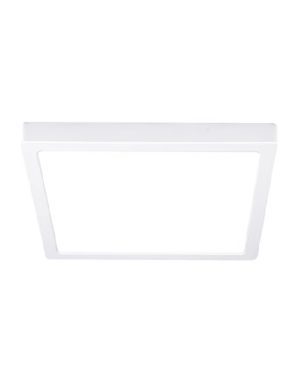 Panel Cuadrado 24W Sobreponer para ser instalada directamente sobre una superficie, como un techo, sin necesidad de perforaciones ni empotramientos